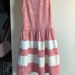 Floral/stripped Dress